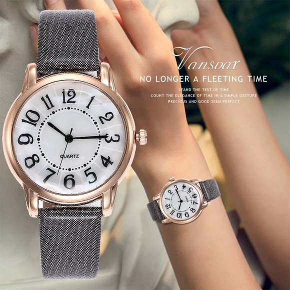 Accessories - Women Simple Dial Wristwatches Casual Fashion Luxu